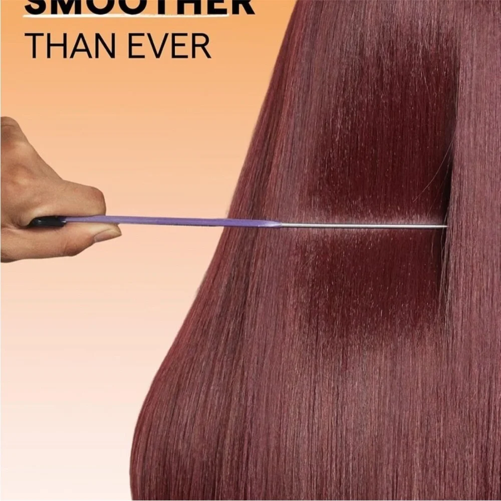 Straight Layered Wigs with Bangs Glueless Burgundy Color Wig 22 Inch Put On&Go!